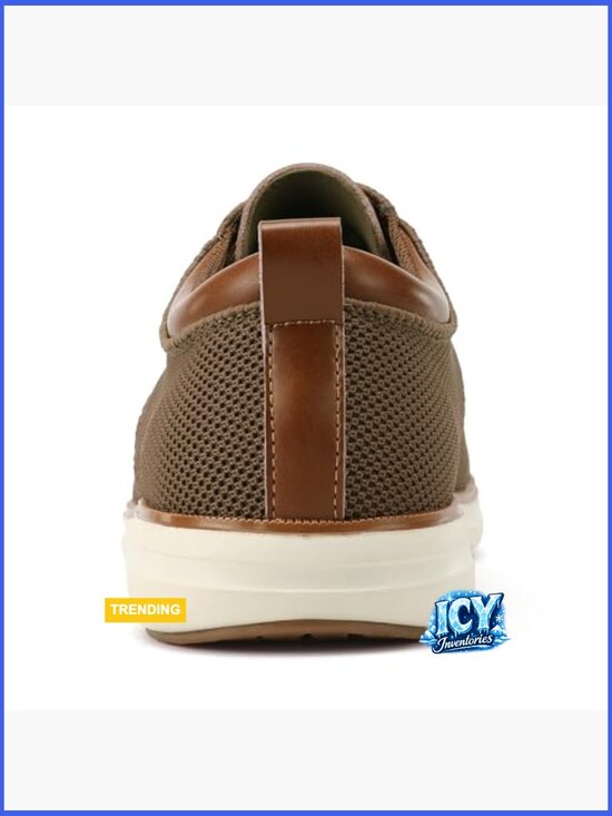 Wide Casual Dress Oxfords Business Shoes Mesh Breathable Walking main image 5